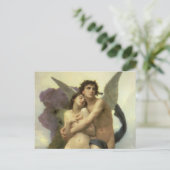 Ontvoering van Psyche door Bouguereau (alias Ravis Briefkaart (Staand voorkant)