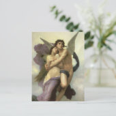 Ontvoering van Psyche door Bouguereau (alias Ravis Briefkaart (Staand voorkant)