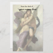 Ontvoering van Psyche door Bouguereau (alias Ravis Briefpapier (Voorkant / Achterkant)