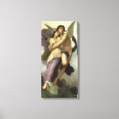 Ontvoering van Psyche door Bouguereau (alias Ravis Canvas Afdruk (Voorkant)