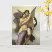 Ontvoering van Psyche door Bouguereau (alias Ravis Kaart (Gele Bloem)