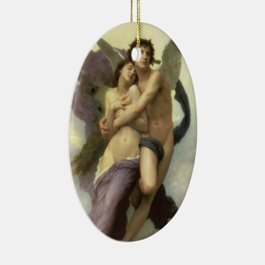 Ontvoering van Psyche door Bouguereau (alias Ravis Keramisch Ornament (Rechts)