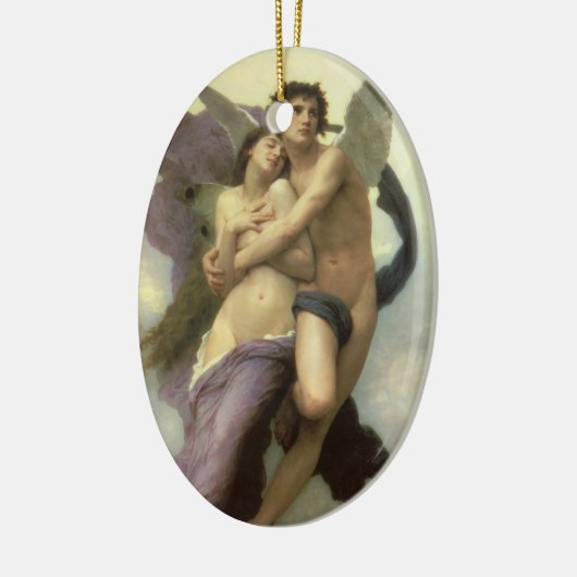 Ontvoering van Psyche door Bouguereau (alias Ravis Keramisch Ornament (Links)