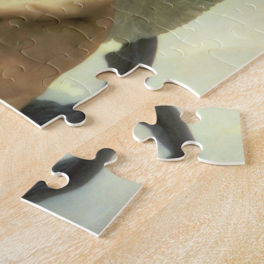 Ontvoering van Psyche door Bouguereau (alias Ravis Legpuzzel (Zijkant)