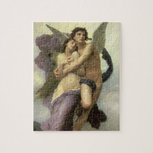 Ontvoering van Psyche door Bouguereau (alias Ravis Legpuzzel (Verticaal)