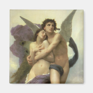 Ontvoering van Psyche door Bouguereau (alias Ravis Magneet