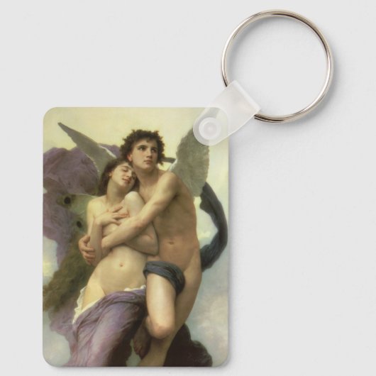 Ontvoering van Psyche door Bouguereau (alias Ravis Sleutelhanger (Achterkant)