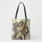 Ontvoering van Psyche door Bouguereau (alias Ravis Tote Bag (Voorkant)
