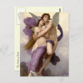 Ontvoering van Psyche door Bouguereau Briefkaart (Voorkant / Achterkant)