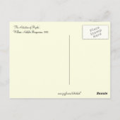 Ontvoering van Psyche door Bouguereau Briefkaart (Achterkant)