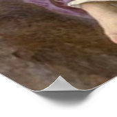 Ontvoering van Psyche door Bouguereau Poster (Hoek)