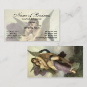 Ontvoering van Psyche door Bouguereau Visitekaartje (Voorkant / Achterkant)
