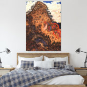 Ontvoering van Zal door de Simurgh / 1370 / Canvas Afdruk (Insitu (Slaapkamer))