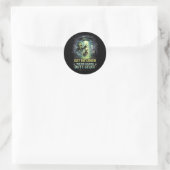 Ontvoeringsnacht Ronde Sticker (Tas)