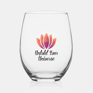 Ontvouw je universum wijnglas zonder voet