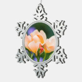 ontvouwen verlangen tin sneeuwvlok ornament (Rechts)