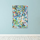 Ontwaak 24 x 36 Ingepakt Canvas Afdruk (Insitu (Houten vloer))