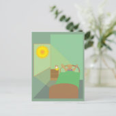 Ontwaak Briefkaart (Staand voorkant)