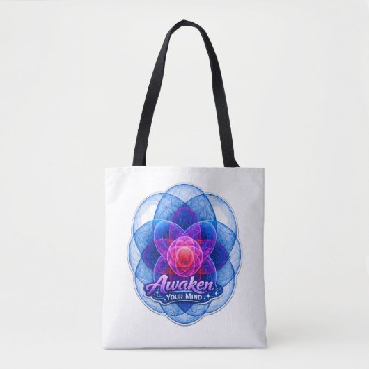 🧠✨ Ontwaak Je Geest Tote Bag (Voorkant)