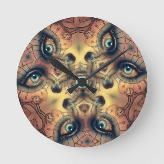 ontwaak kunst ronde klok