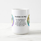 Ontwaak tot vreugde! Bind Rune 15 oz mok (Center)