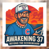 Ontwaakt37 Sticker – Voor de echte helden. Sla hem (Vel 2)