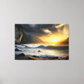 Ontwaakt Horizon Canvas Afdruk (Voorkant)