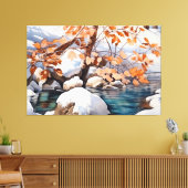 Ontwaakt Lente Canvas Afdruk (Insitu (Woonkamer))
