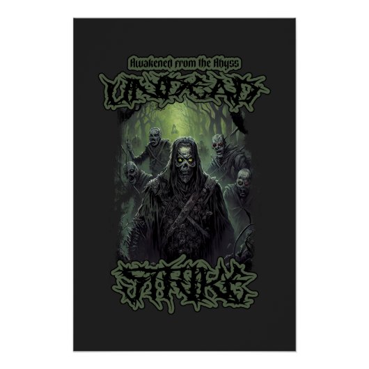 Ontwaakt uit de afgrond, Undead Strike Perfect Poster (Voorkant)
