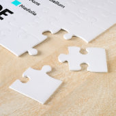 Ontwaakte hersenen aan de binnenkant (hersenanatom legpuzzel (Zijkant)