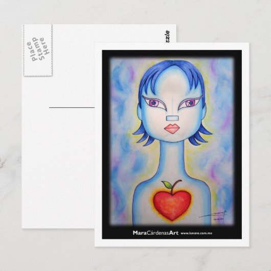 Ontwaken Briefkaart (Voorkant / Achterkant)