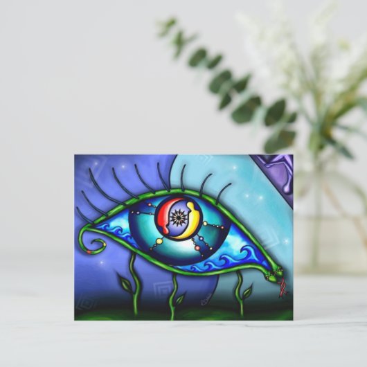 Ontwaken Briefkaart (Staand voorkant)