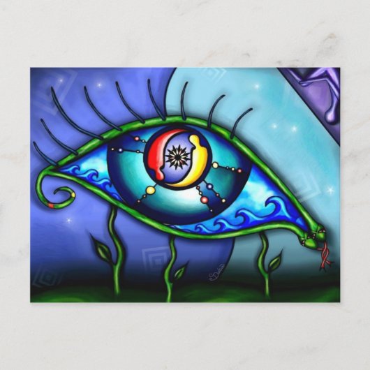 Ontwaken Briefkaart (Voorkant)