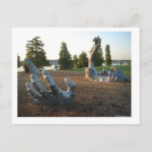 Ontwakende sculptuur in Washington, D.C. Aankondigingskaart (Voorkant)