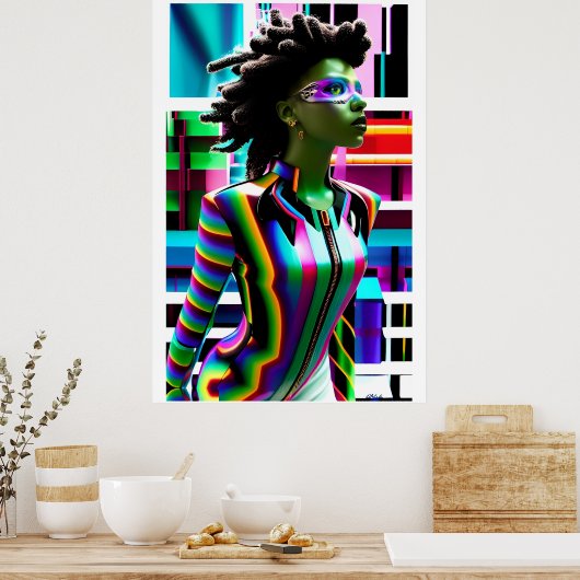 Ontwakte Held Poster (Keuken)