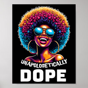 Ontwapend Drug Black History Month Afrikaans Poster