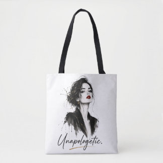 Ontwapende. Minimalistische katoenen tas