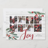 Ontwapeningshok | Vakantieknopkaart Feestdagenkaart (Voorkant)