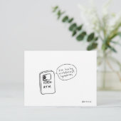 ontwenningsverschijnselen briefkaart (Staand voorkant)