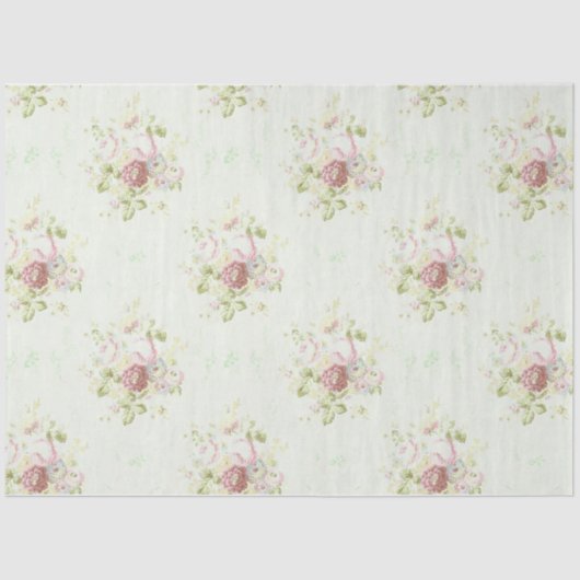 Ontwerp 10 Shabby Chic Collage Series Tissuepapier (Voorkant)