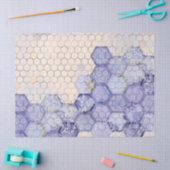 Ontwerp 10 van de Blauwe Bee-reeks - Weefselpapier Tissuepapier (Craft)