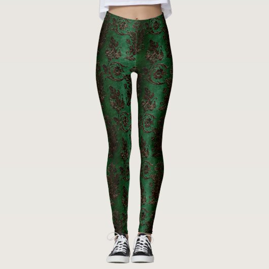 Ontwerp 10 van de Bronze Velvet reeks Leggings (Voorkant)