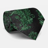 Ontwerp 10 van de Groene Velvet reeks Stropdas (Opgerold)