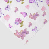 Ontwerp 10 van de Hydrangea-Waterverf Reeks Tissuepapier (Detail)