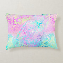 Ontwerp 10 van de Iridescent Leopard-reeks Accent Kussen