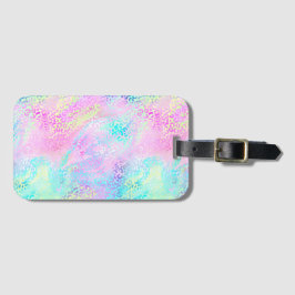 Ontwerp 10 van de Iridescent Leopard-reeks Bagagelabel