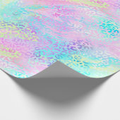 Ontwerp 10 van de Iridescent Leopard-reeks Cadeaupapier (Hoek)