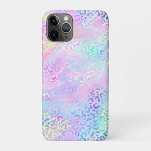 Ontwerp 10 van de Iridescent Leopard-reeks Case-Mate iPhone Case (Achterkant)