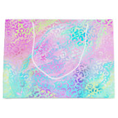 Ontwerp 10 van de Iridescent Leopard-reeks Groot Cadeauzakje (Voorkant)