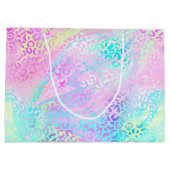 Ontwerp 10 van de Iridescent Leopard-reeks Groot Cadeauzakje (Achterkant)